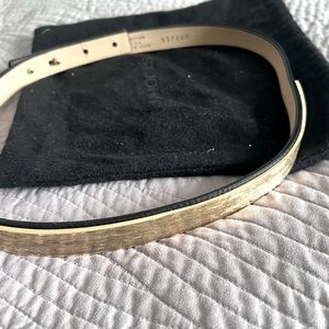 St. John Belt | Color: Black/Gold | Size: Small